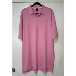 Dunning Golf Men's Performance Golf Pink Polo Size XL New w/o Tags